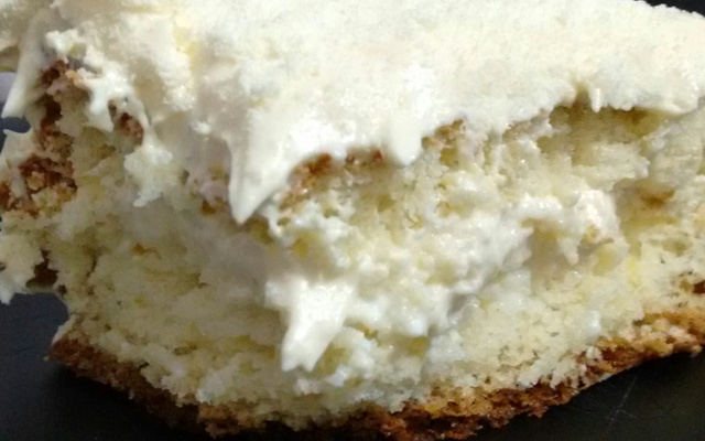 Bolo de leite em pó