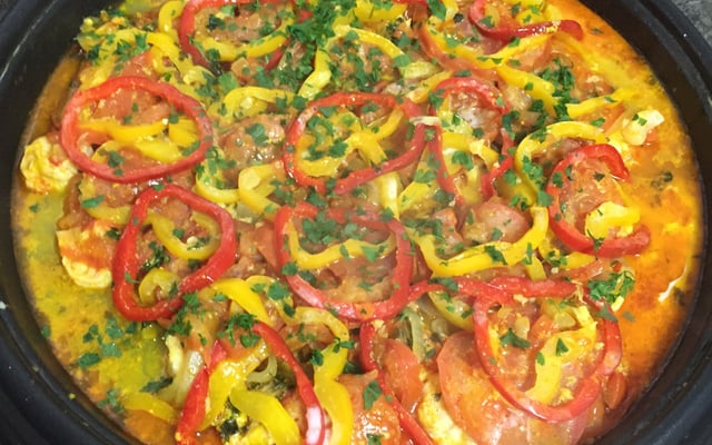 Moqueca de camarão