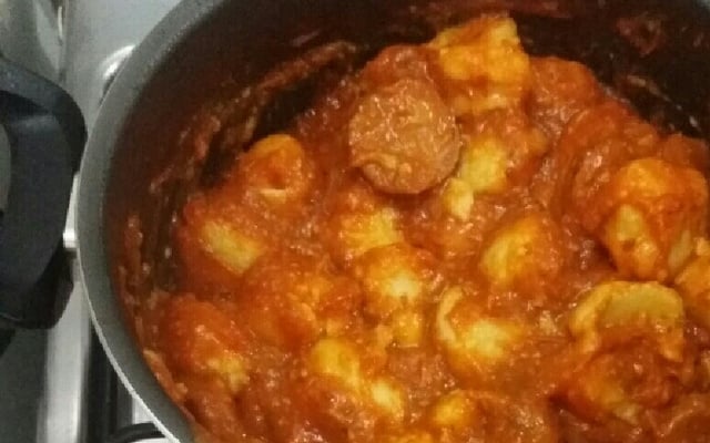 Nhoque de batata doce da minha Nona