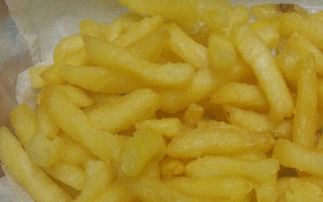 Batata frita na panela de pressão