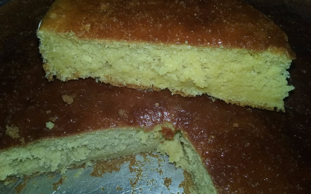 Bolo de milho fresco