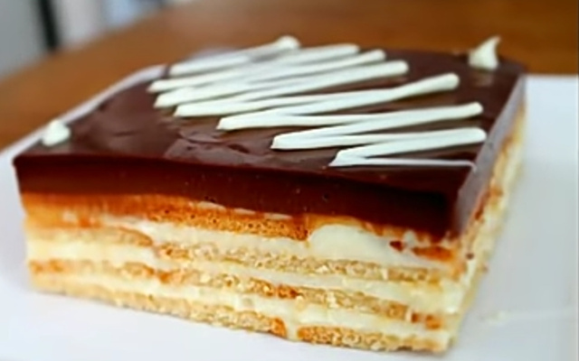 Pavê de bolacha maisena supersimples