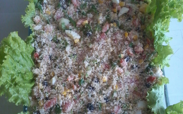 Farofa fácil e gostosa