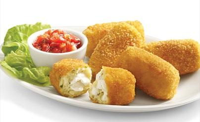 Croquete de Batata com Recheio Philadelphia