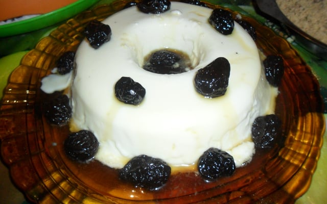 Manjar sem maisena e sem ir ao fogo