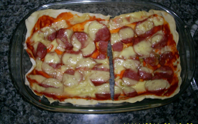 Massa de pizza