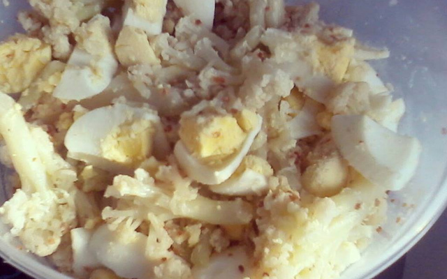 Salada de couve-flor