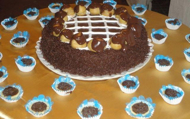 Empadinha de brigadeiro