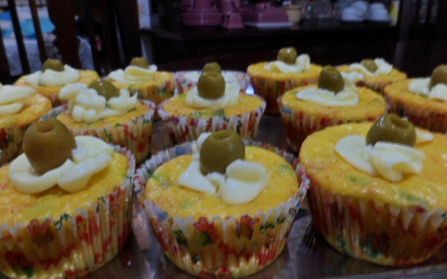 Cupcake salgado