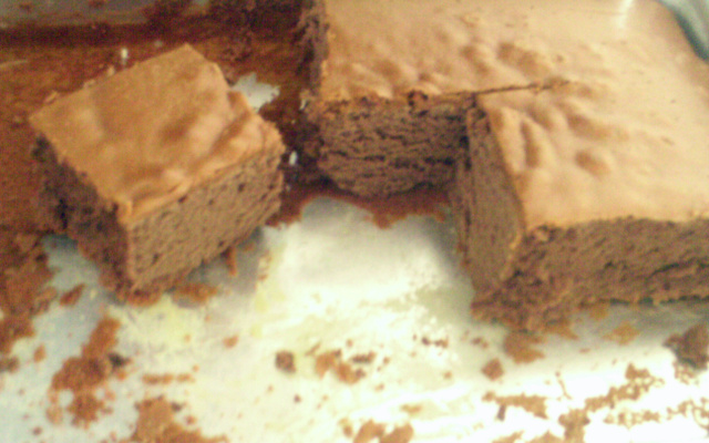 Bolo de nescau com gengibre