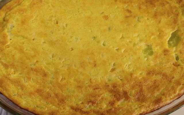 Souflé de chuchu maravilhoso