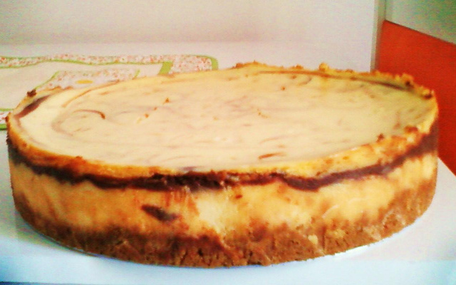Cheesecake de chocolate