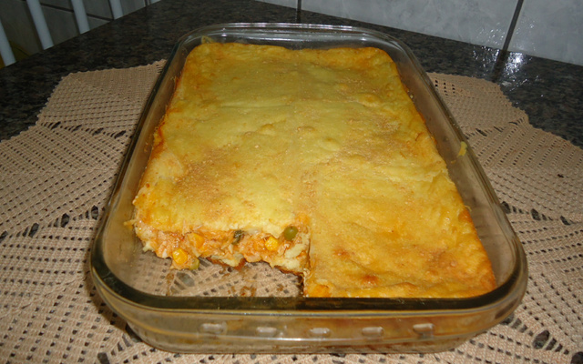 Torta salgada de liquidificador