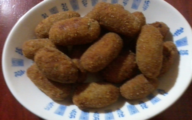 Croquete de atum