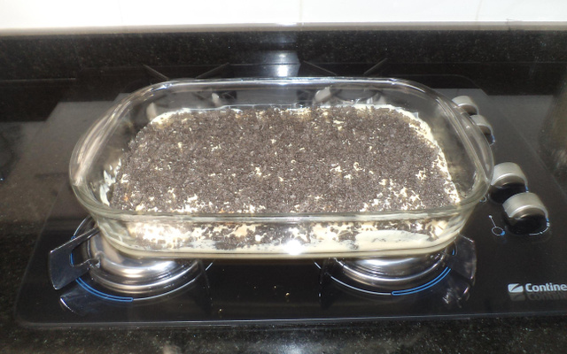 Pavê de maracujá e negresco