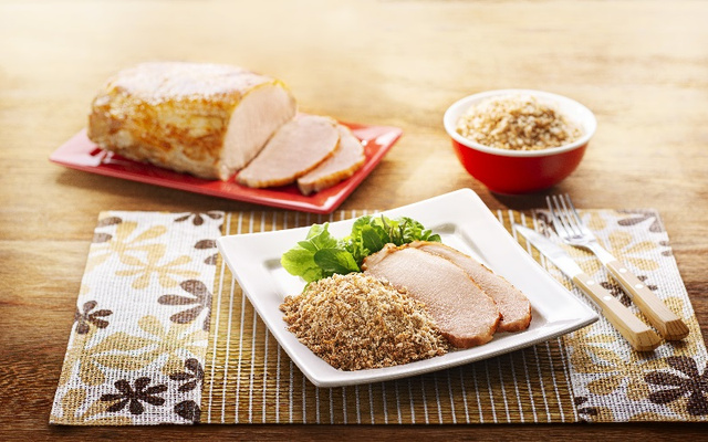 Farofa crocante de cebola