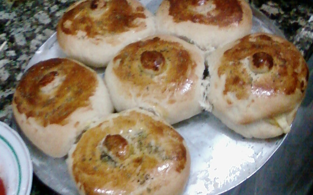 Hambúrguer de forno