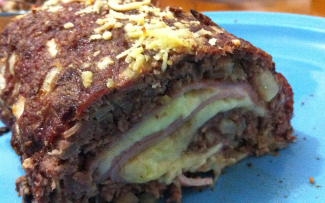 Rocambole de carne