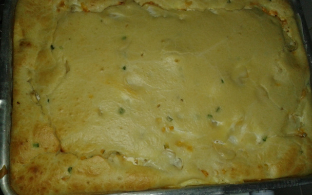 Massa de torta salgada de batedeira