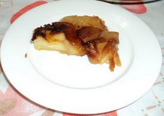 Torta de maçã de frigideira