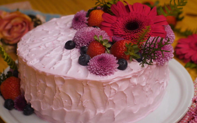 Bolo de Dia das Mães
