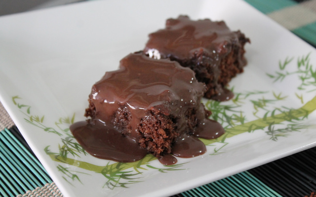 Bolo de chocolate sem farinha de trigo