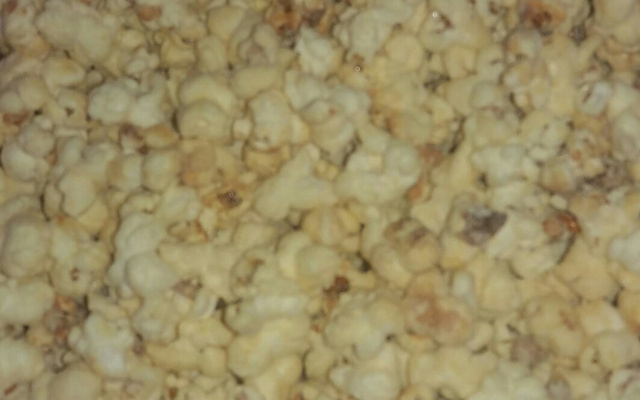 Pipoca com leite ninho