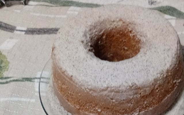 Bolo de banana fofinho