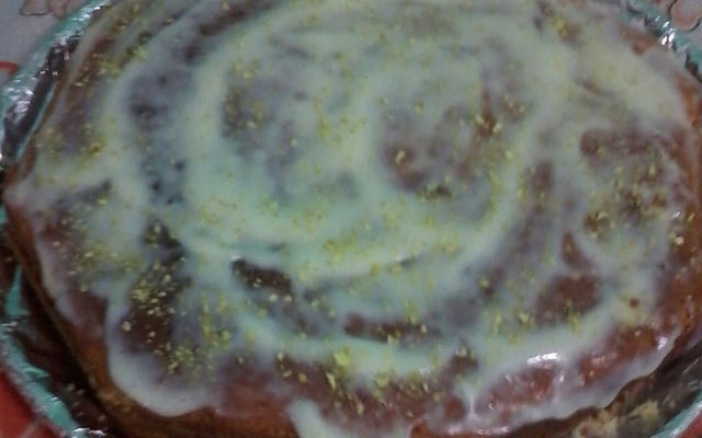 Bolo de limão de padaria