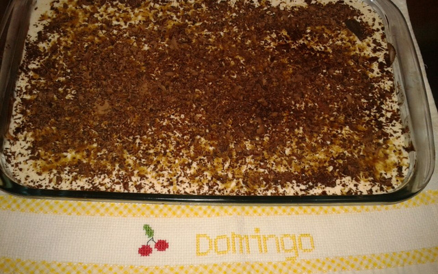 Pavê de chocolate maravilhoso