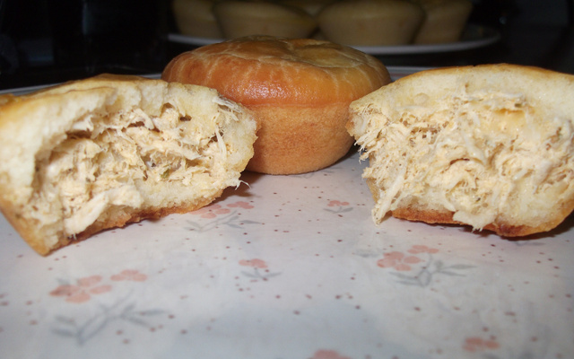 Cupcake torta de frango