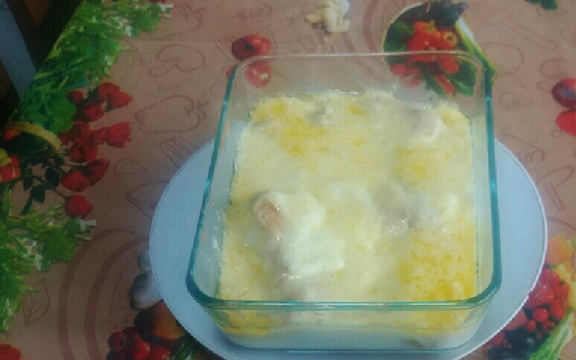 Filé de frango ao molho branco