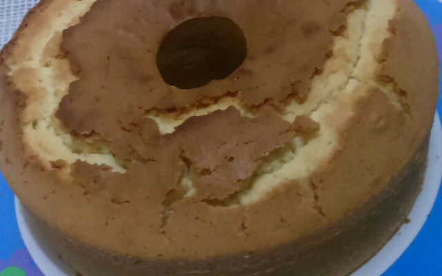 Bolo de trigo fofinho
