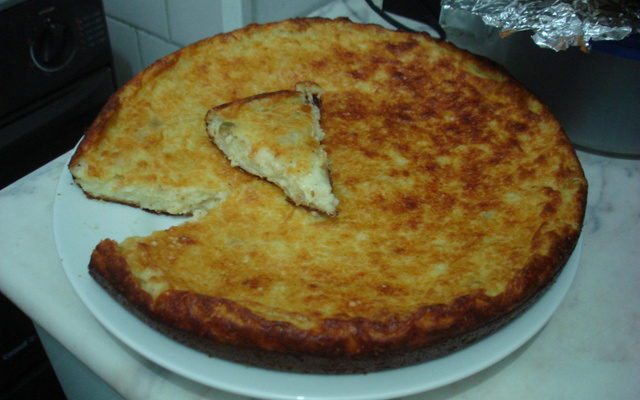 Torta cremosa de queijo