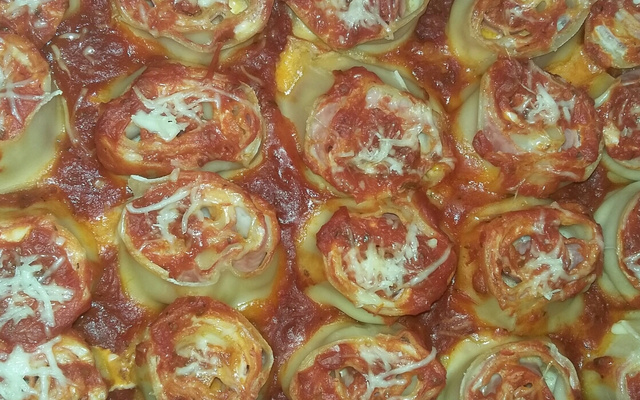 Rondelli de presunto e queijo do Marcelo