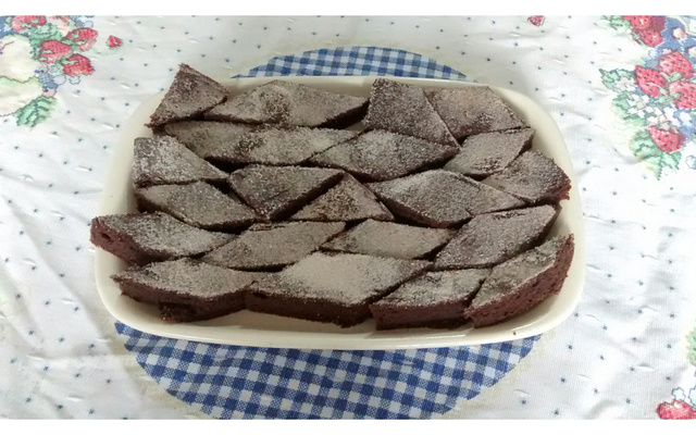 Bolo negrinho de banana