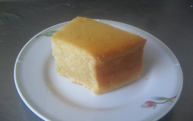 Bolo de fubá flocão