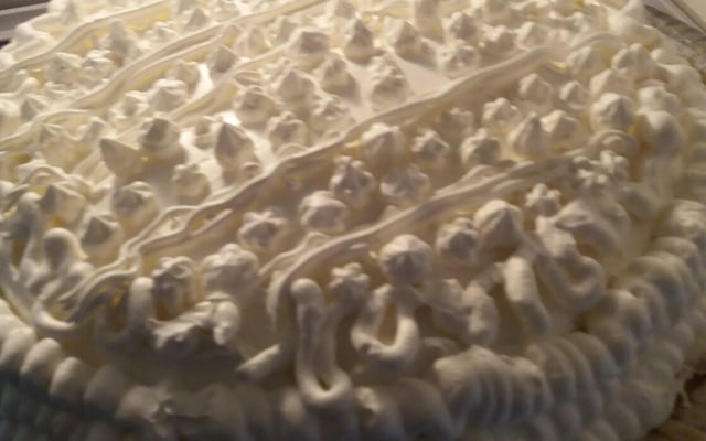 Bolo de chocolate recheado da Vivi