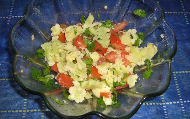 Salada de couve-flor