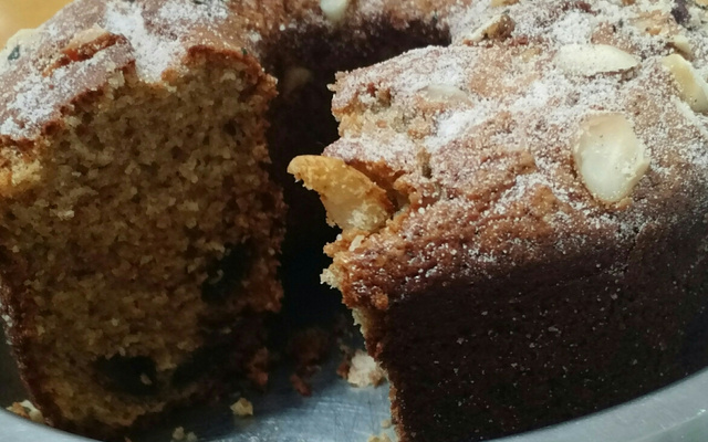 Bolo de banana integral (fitness)