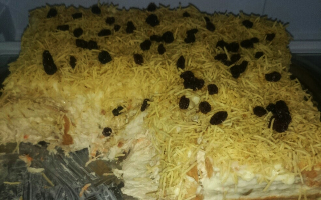 Torta de pão de forma da Vivi