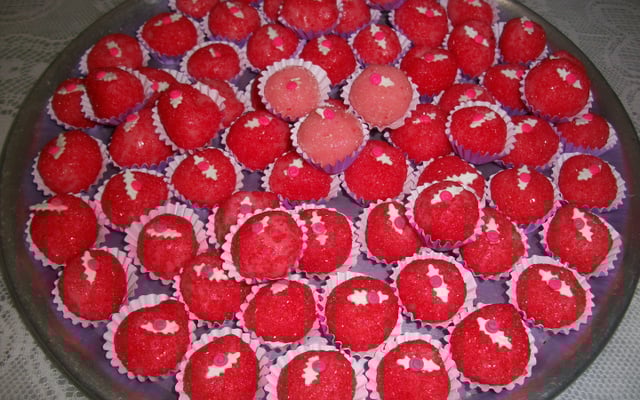 Brigadeiro de Morango ou Moranguinho