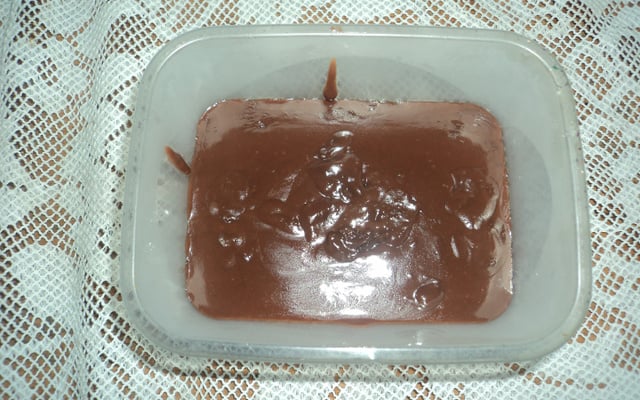 Brigadeiro de colher feito com leite em pó