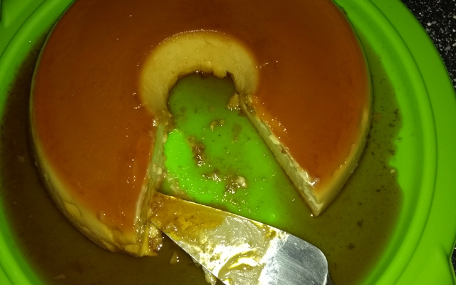 Pudim de doce de leite