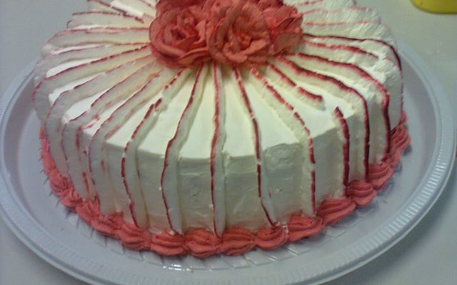 Bolo de festa da Fabi