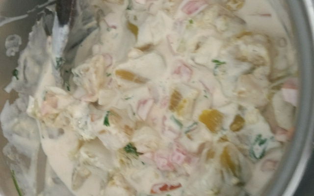 Abóbora ou jerimum no creme de leite