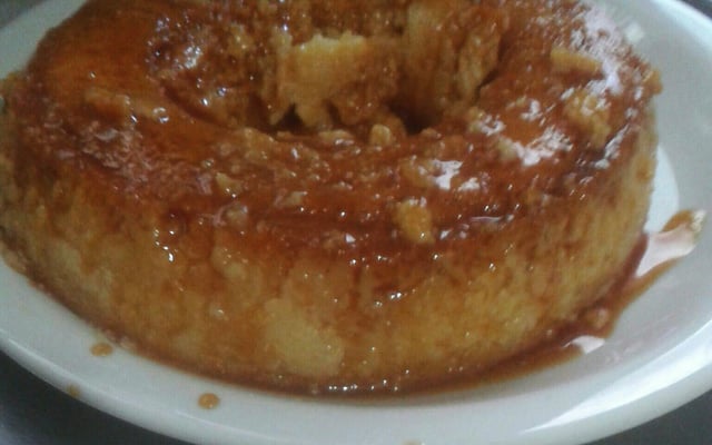 Pudim de leite condensado de fogão