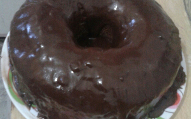 Bolo econômico de chocolate
