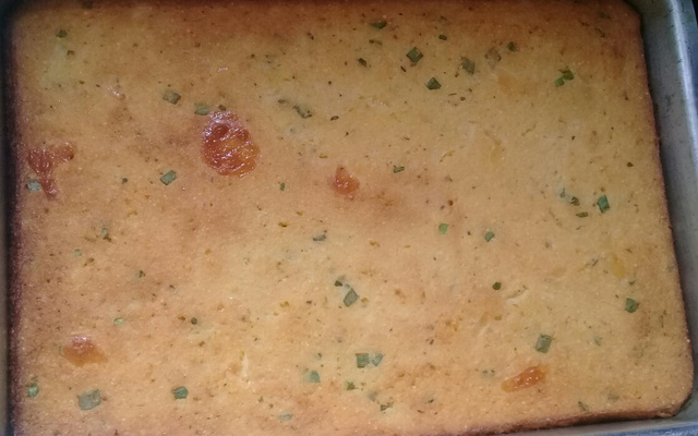 Sopa paraguaia de milharina