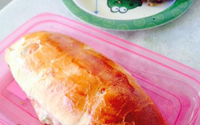 Rocambole de Mortadela